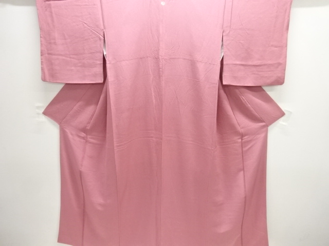 一つ紋色無地着物